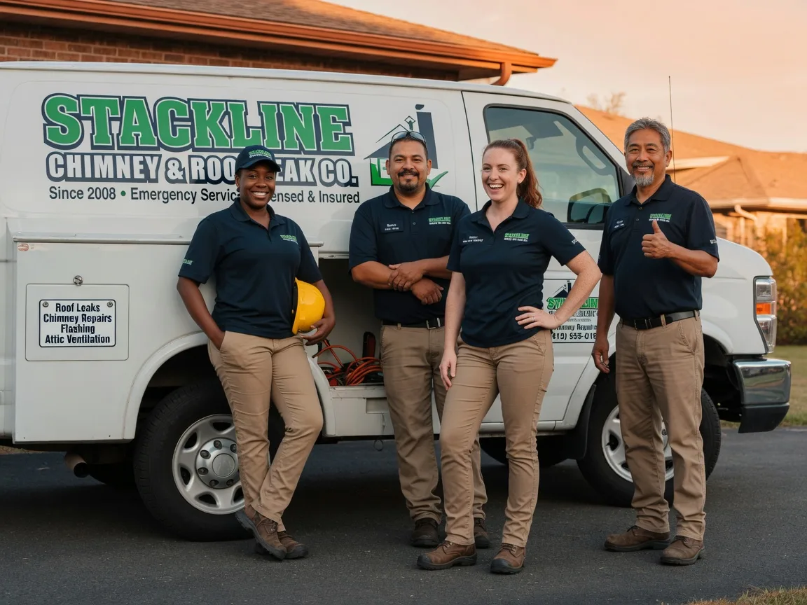 Chimney flashing repair company in Wilburn, AR